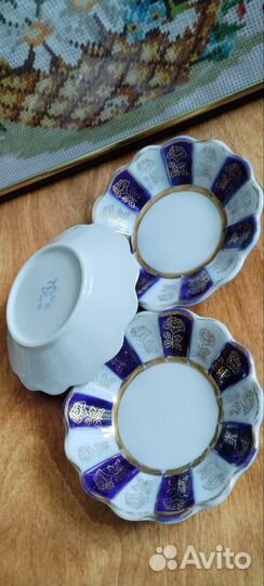 Разетки/тарелки 3шт. раритет