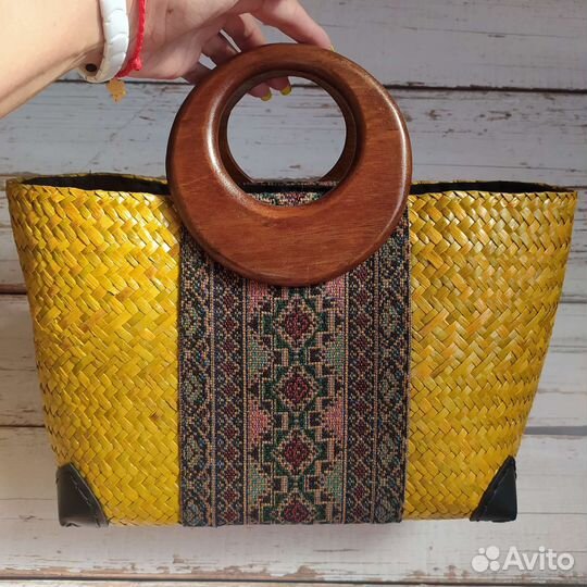 Cумка соломенная