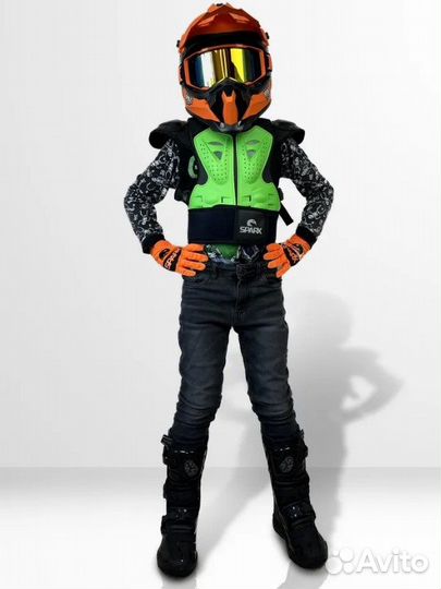 Защита тела Sparx ср09 К зеленый S/M