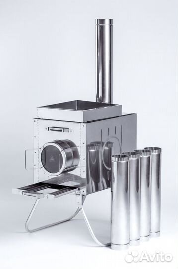 Печь-камин «армейская» Инвент
