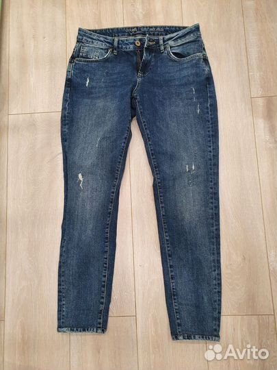 Джинсы бойфренды женские 44 р синие Colins