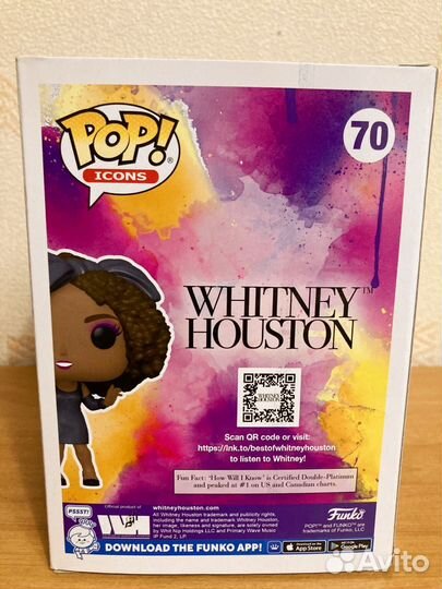 Funko pop Whitney Houston 70