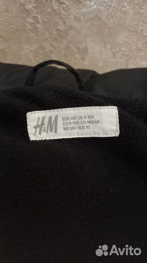 Детская куртка H&M для мальчика, размер 140