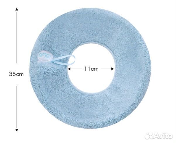 Чехол на крышку и сиденье унитаза, утепленный