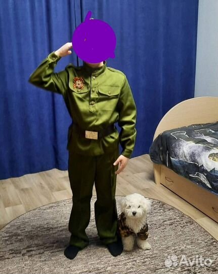 Военный костюм солдата на мальчика