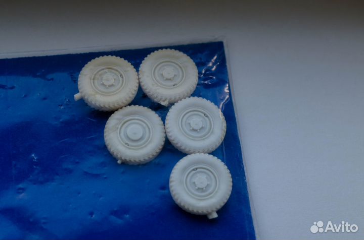 Смоляные колеса на Sd.Kfz. 221 Type B