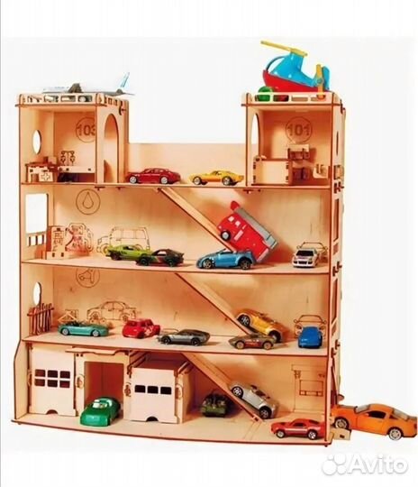 Крутой Конструктор-Паркинг:Боксы Заправка Медпункт