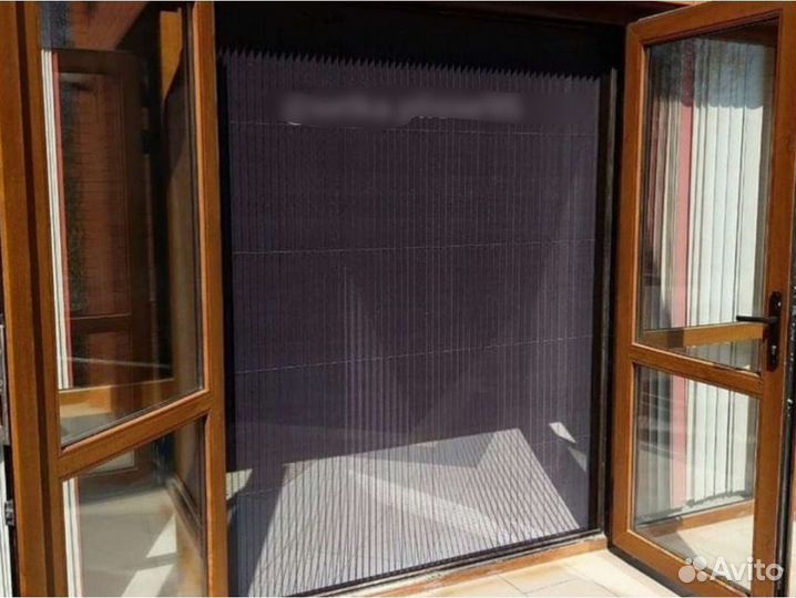 Раздвижная Москитная Сетка-Plisse на окна и двери