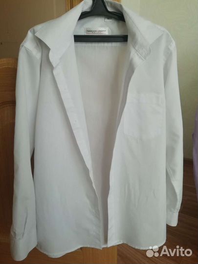 Детская белая рубашка