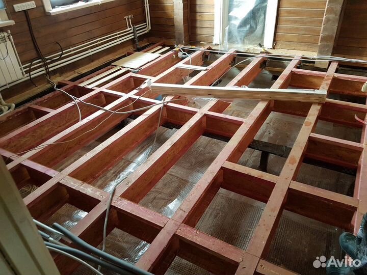 Замена венцов/лаг/полов. Фундаменты все виды