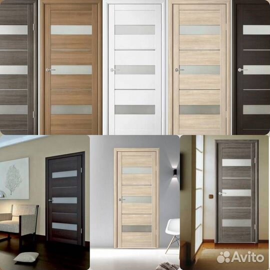 Все двери (межкомнатные и входные)