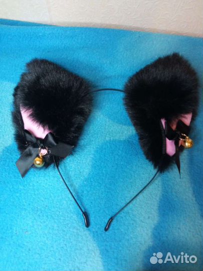 Кошачьи ушки ободок
