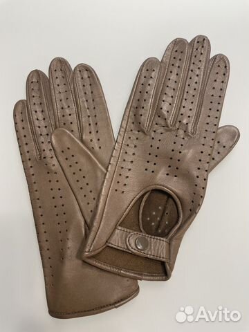 Перчатки кожаные женские