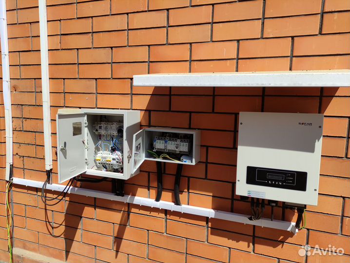 Солнечная электростанция сетевая 7,5 кВт / 37 кВтч