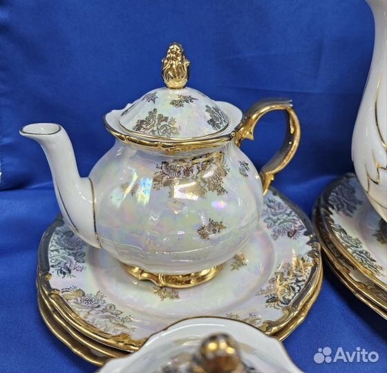 Чайный фарфоровый сервиз гдр
