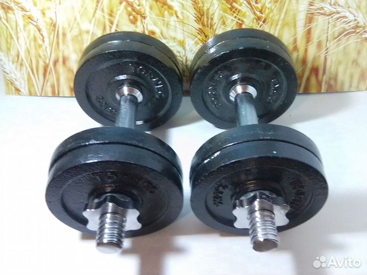 Гантели разборные