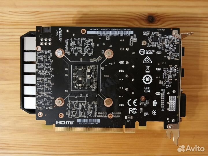 Видеокарта msi geforce gtx 1650 d6 ventus xs ocv3