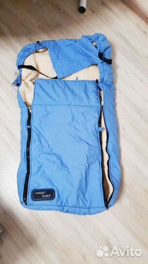 Зимний конверт в коляску