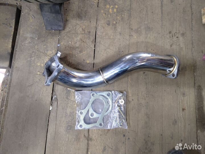 Даунпайп Toyota JZX100 под сток турбину