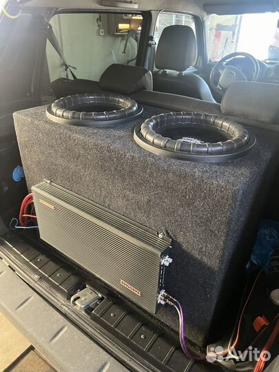 Сабуферы и усилитель