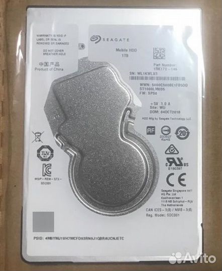 Жесткий диск Seagate 160 Гб HDD