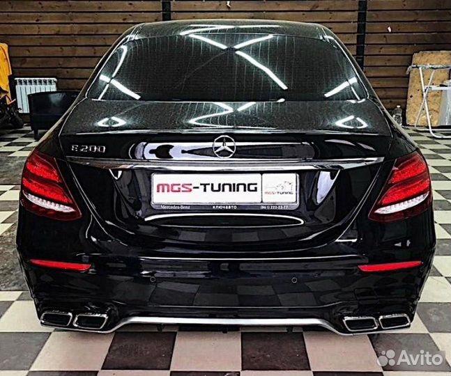 Диффузор с насадками e213 63 AMG