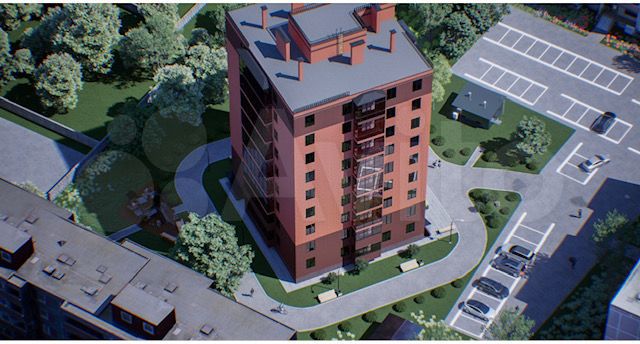 1-к. квартира, 51,1 м², 7/9 эт.