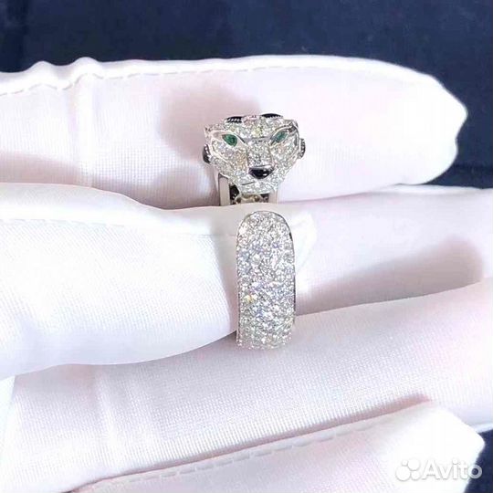 Cartier кольцо из золота, брил. / изумруды 2,21ct