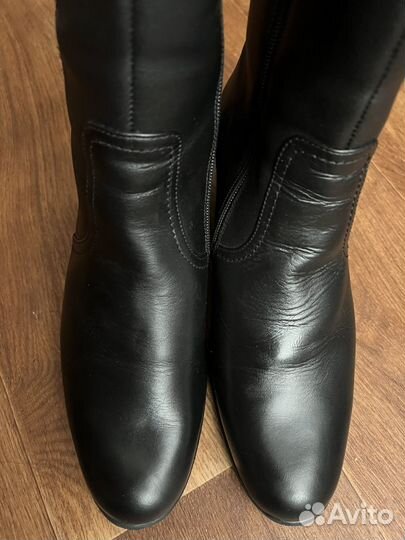 Сапоги женские зимние натуральная кожа размер 40