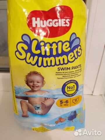 Подгузники-трусики для плавания Huggies Little Swi