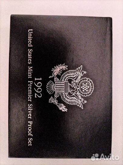 Годовой набор монет. 1992 год. Серебро