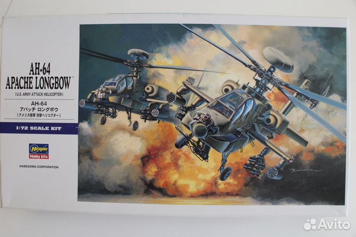 Вертолет (helicopter) AH-64 Apache Longbow