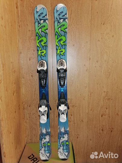 Лыжи горные + крепления