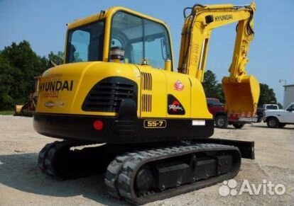 Гусеничный Мини-экскаватор Hyundai Robex 55