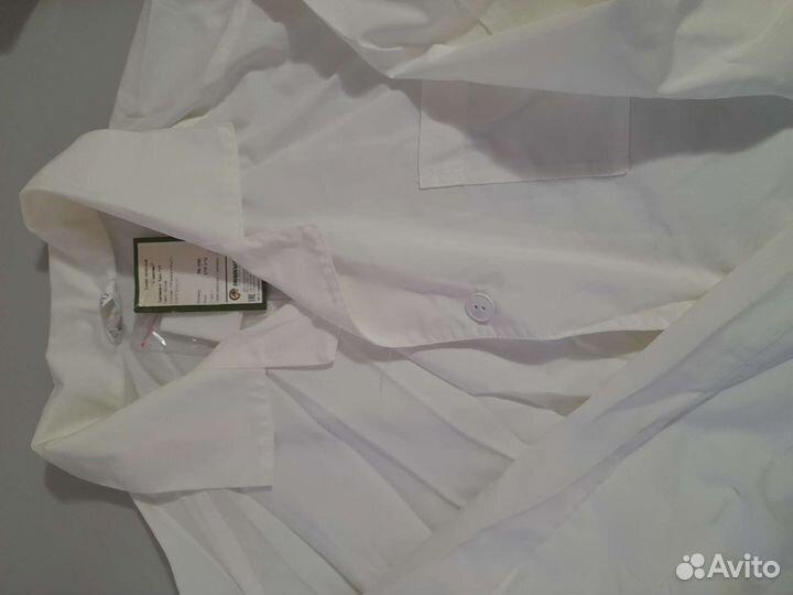 Халат мужской белый