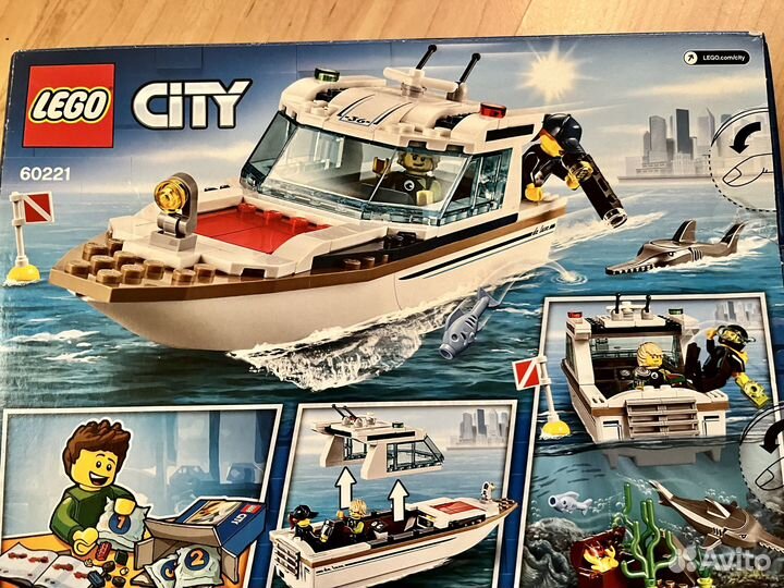 Lego city 60221 новый