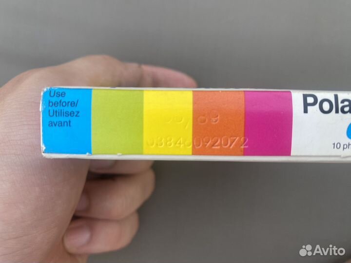 Кассеты для Polaroid 600 1989 года раритет