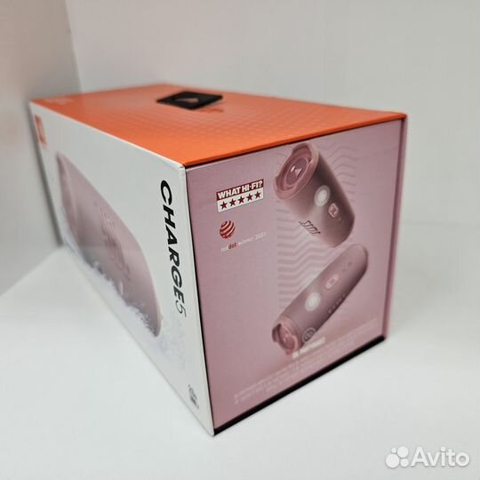 Портативная колонка JBL Charge 5 Pink. Новая