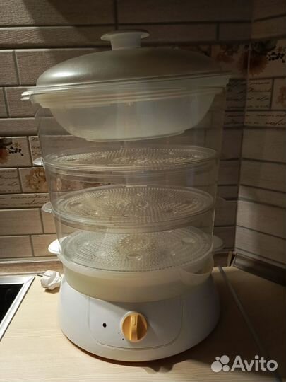 Пароварка-мантоварка электрическая