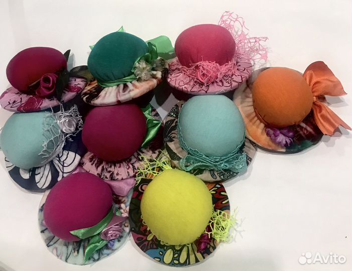 Игольница-шляпка