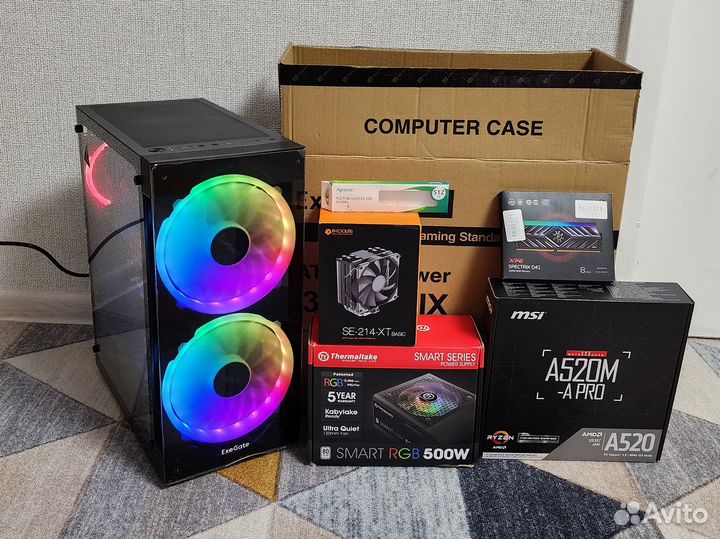 Игровой компьютер Ryzen 7