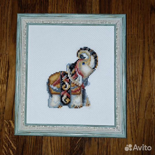 Картина вышитая крестом
