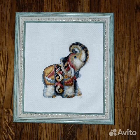 Картина вышитая крестом