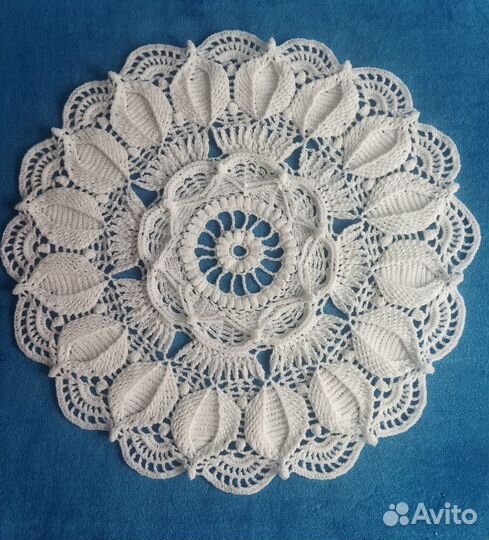 Салфетка вязаная крючком
