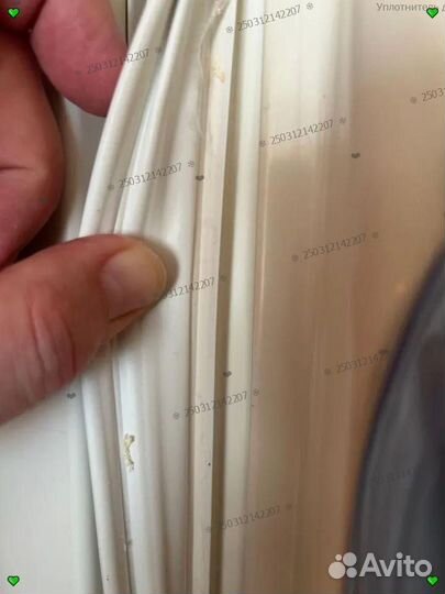 Уплотнительная резинка холодильного стола