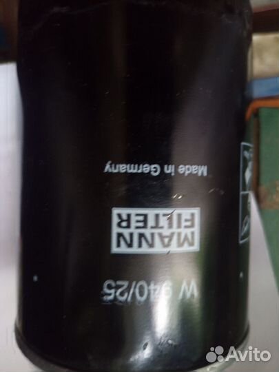 Масляный фильтр W940/25 mann