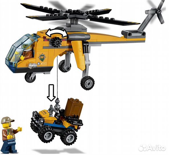 Конструктор 10709 Грузовой вертолет