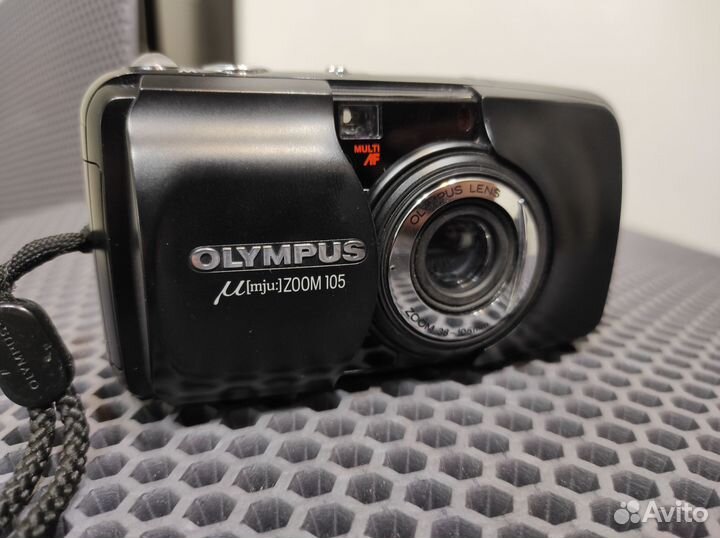 Пленочный фотоаппарат Olympus MJU Zoom 105 (Black)