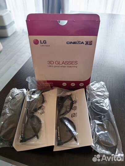 3D очки для телевизора lg 3D glasses lg