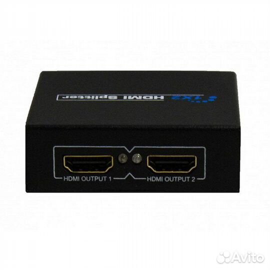 Разветвитель- сплиттер hdmi,1 вход, 2 выхода, v1,4